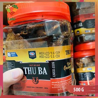 Bò khô Thu Ba dạng hộp 500 g