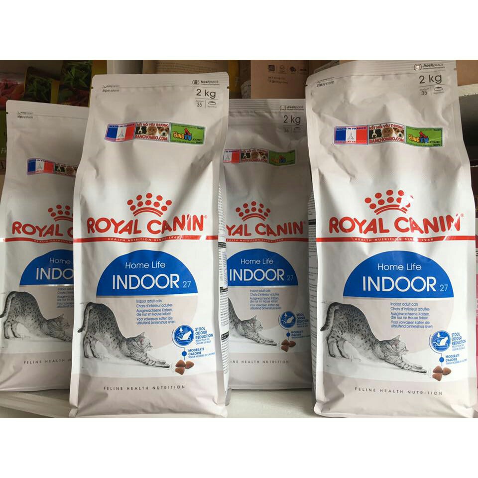 Royal Canin Indoor 27 - Thức ăn cho mèo (2kg)