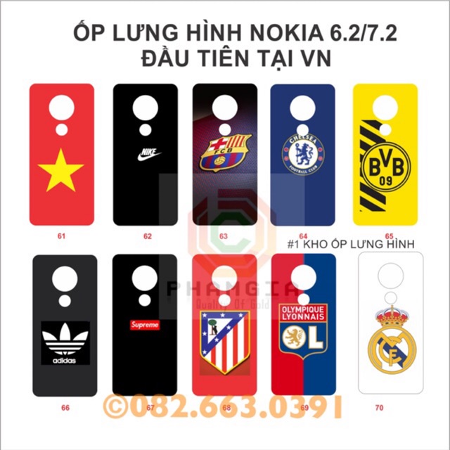(Có video) Ốp lưng in hình Nokia 7.2 / 6.2 dẻo, đẹp dễ thương (P3)