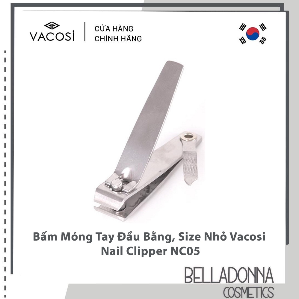 Bấm Móng Tay Đầu Bằng Nhỏ Vacosi Nail Cllipper NC05
