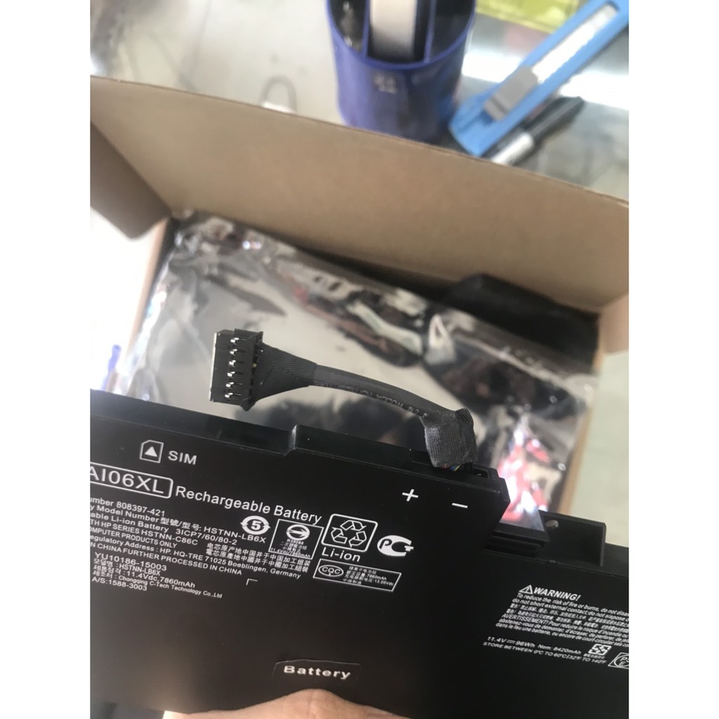 Pin (Original)96Wh HP ZBook 17 G3 AI06XL Battery