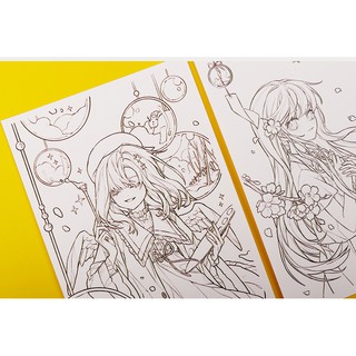 Line art nét vẽ cực đặc biệt, lạ