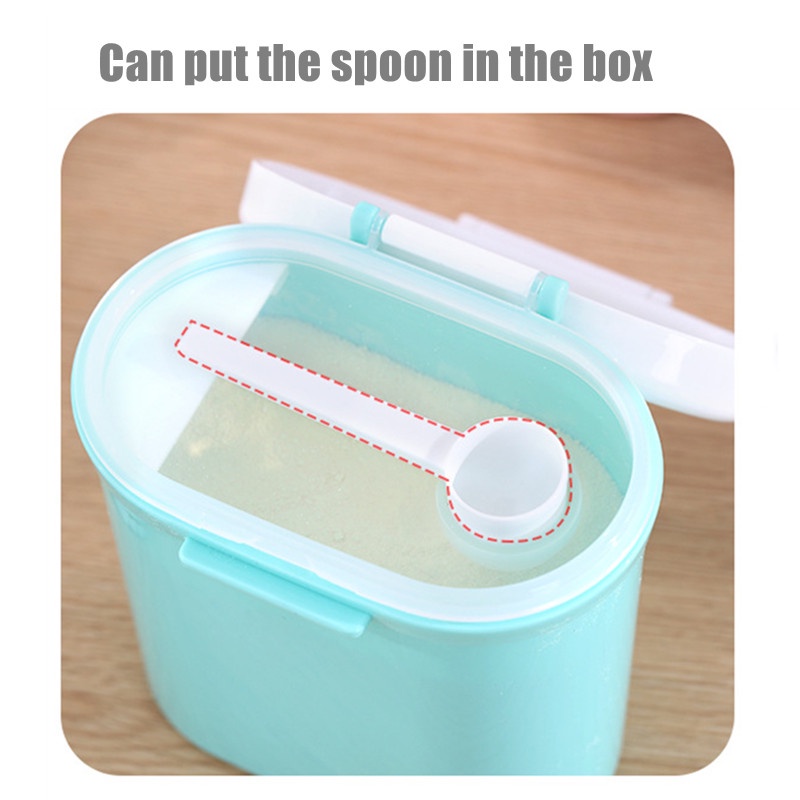 SABUY Hộp Đựng Sữa Bột/Thực Phẩm Hút Chân Không 200g 400g