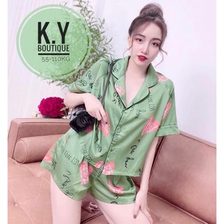 Đồ bộ lụa satin bigsize - Đùi