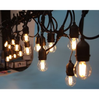 Combo 3 Bóng đèn led edison G45 4W hoặc lẻ 1 cái ánh sáng vàng, vỏ trắng hoặc vỏ vàng, bóng đèn trang trí sân vườn