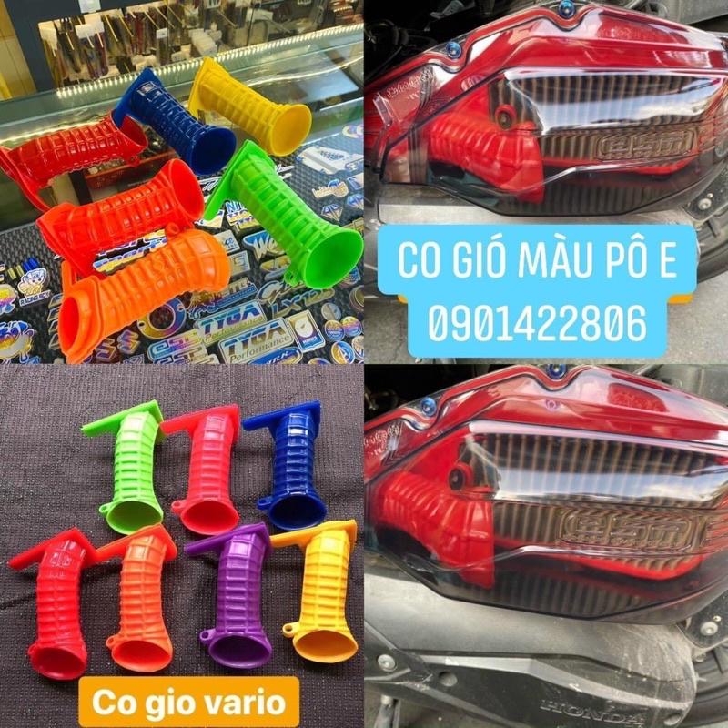 Co Gió Gắn Ốp Pô E đủ màu gắn nhiều dòng xe ✌🇹🇭