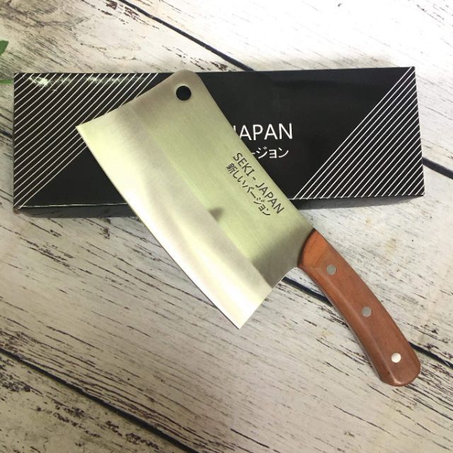 Dao chặt SEKI Nhật Bản Siêu Bền Đẹp Nặng 800gr dài 29cm