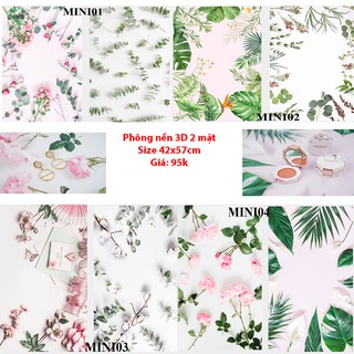 [ LỖI, HỎNG 1 ĐỔI 1] Thảm Chụp Ảnh 3D, Hai Mặt, Phông Chụp Ảnh 3D, Chụp Ảnh Phụ Kiện, Decor Phụ Kiện, Size 28x44cm