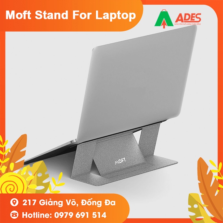 [Mã 154ELSALE2 giảm 7% đơn 300K] The Moft Air Flow Stand - Giá Đỡ Laptop Mỏng Nhẹ Nhất Thế Giới - Bảo Hành Chính Hãng