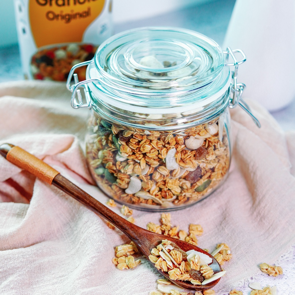 Granola ngũ cốc ăn kiêng giảm cân Befresco 300g vị chocolate kết hợp với yến mạch siêu giòn