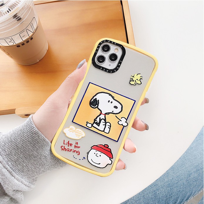 Ốp lưng iphone Snoopy V2 viền cong 6/6plus/6s/6splus/7/7plus/8/8plus/x/xr/xs/11/12/13/pro/max/plus/promax | BigBuy360 - bigbuy360.vn