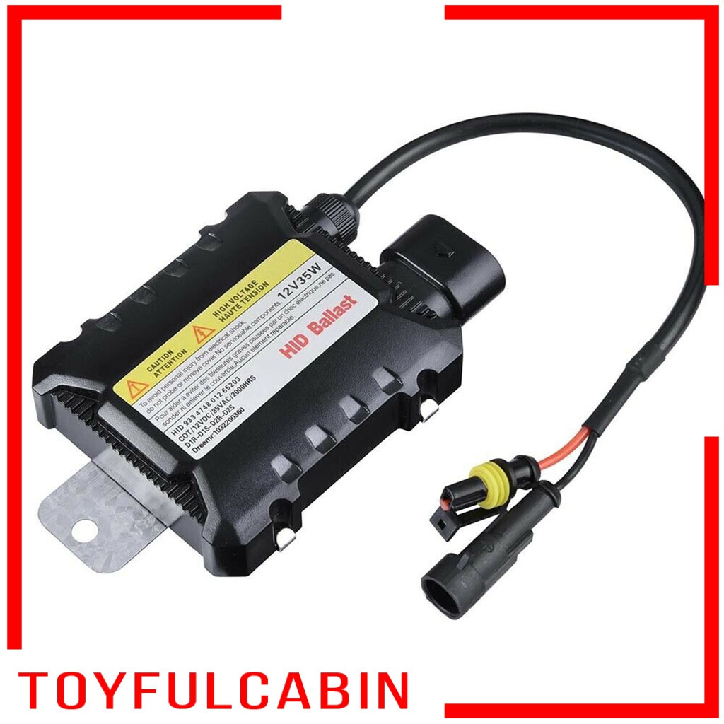 Set 2 Chấn Lưu HID 12V 35W / 55W Cho Đèn Xenon H1 H3 H7 H8 9005