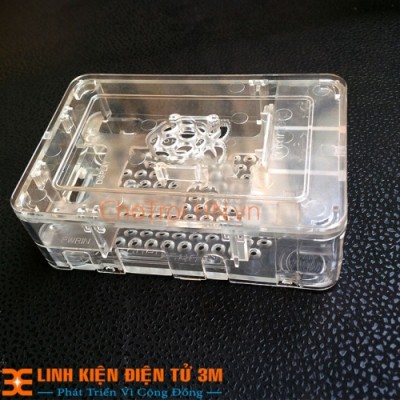 Vỏ Raspberry Pi 2/3 Logo ABS