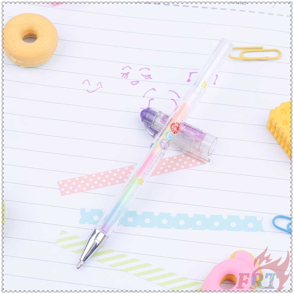 1 Bút Dạ Quang 6 Màu Thiết Kế Dễ Thương