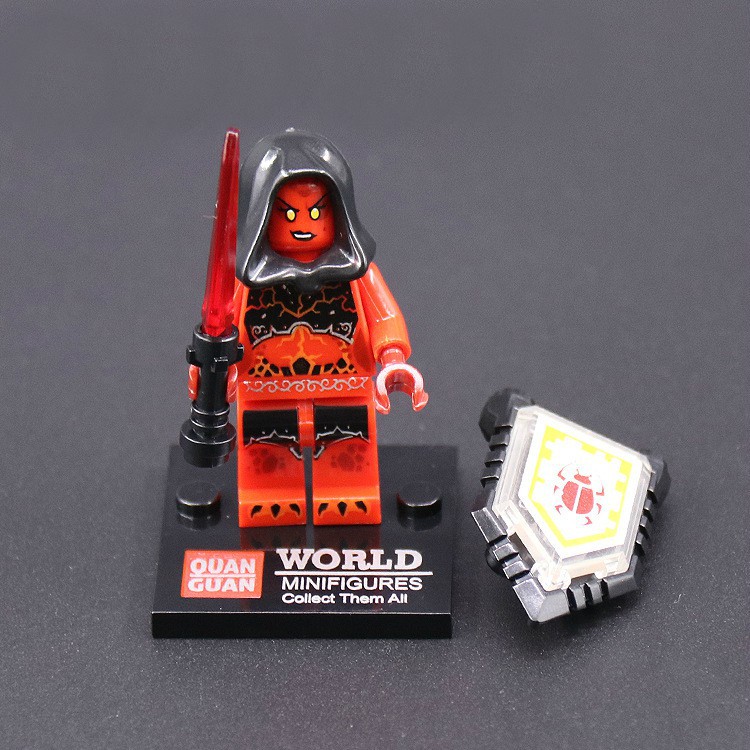 Đồ Chơi Minifigures Các Mẫu Nhân Vật Trong Nexo Knight Mẫu Siêu Đẹp Đủ Khiên Và Vũ Khí