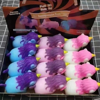 Squishy Ngựa Pony Gudetama Lưới Hạt Mẫu Mới 2021 Bóp Giải Trí Xả Stress Cho Bé