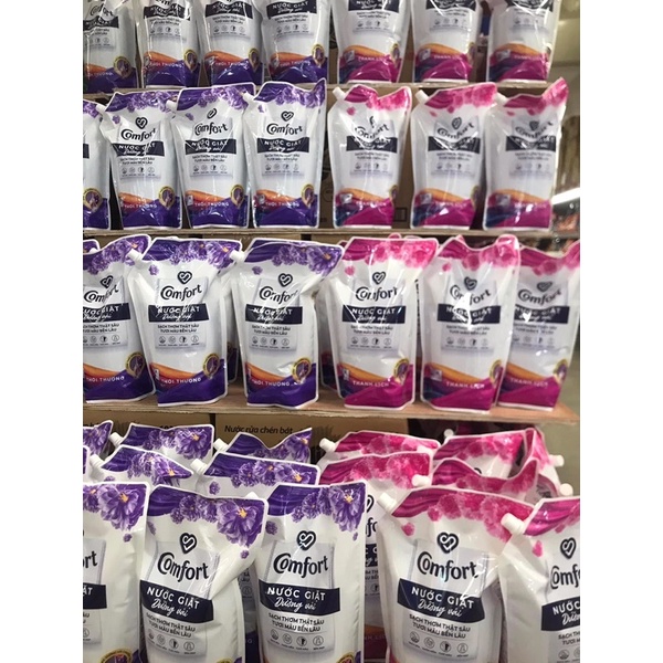 Nước giặt xả dưỡng vải Comfort hương thời thượng/ hương thanh lịch túi 2,2kg