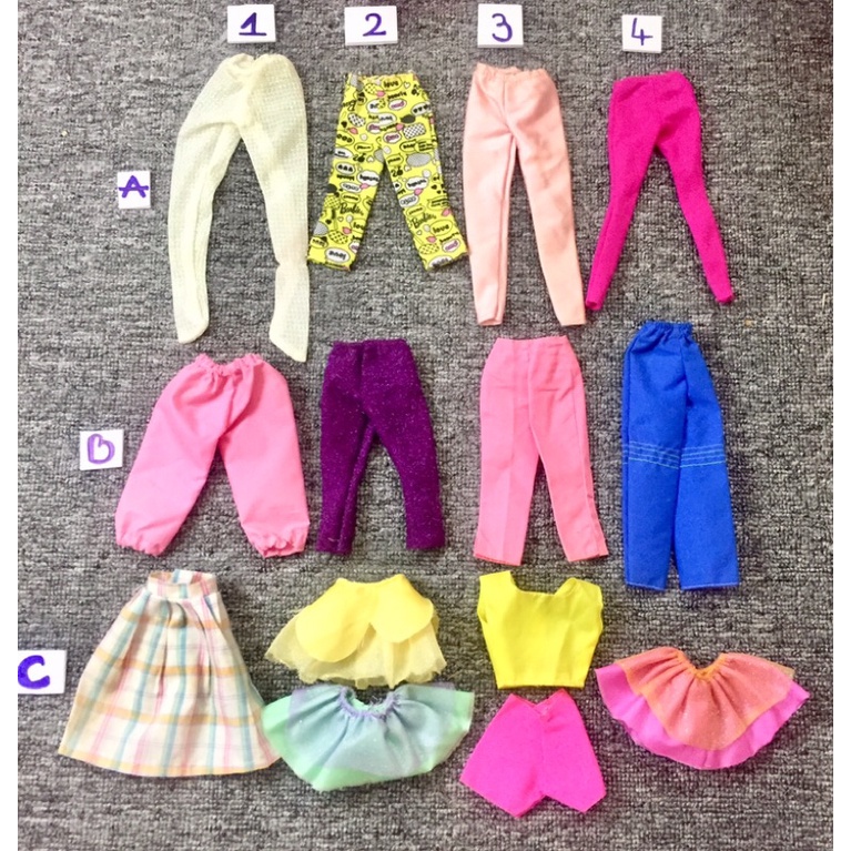 QAA1-QUẦN VÁY CHO BÚP BÊ