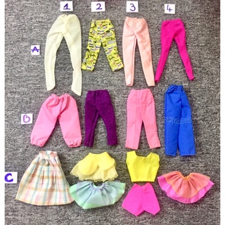 Qaa1-quần váy cho búp bê barbie