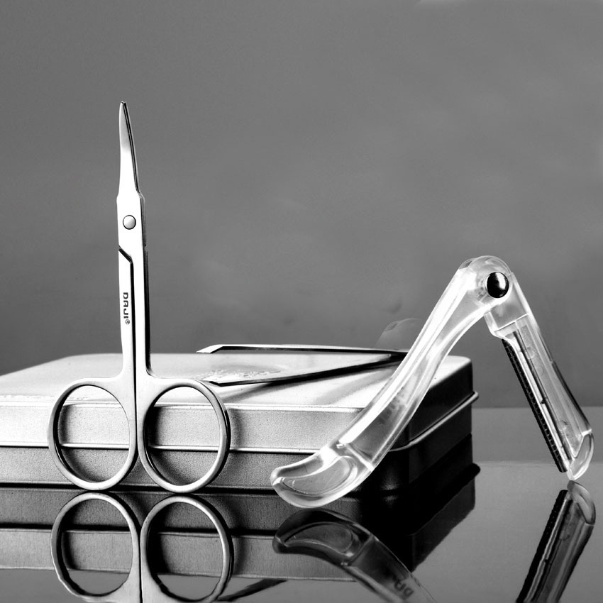 Kéo Cắt Tỉa Lông Mũi, Lông Mày Cao Cấp Bằng Thép Không Gỉ  Mã TB016