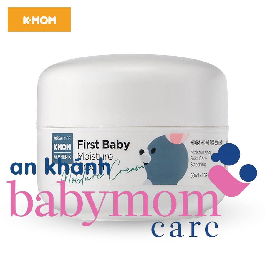 KEM DƯỠNG ẨM JOJOBA HỮU CƠ CHO BÉ K-MOM (50ML)