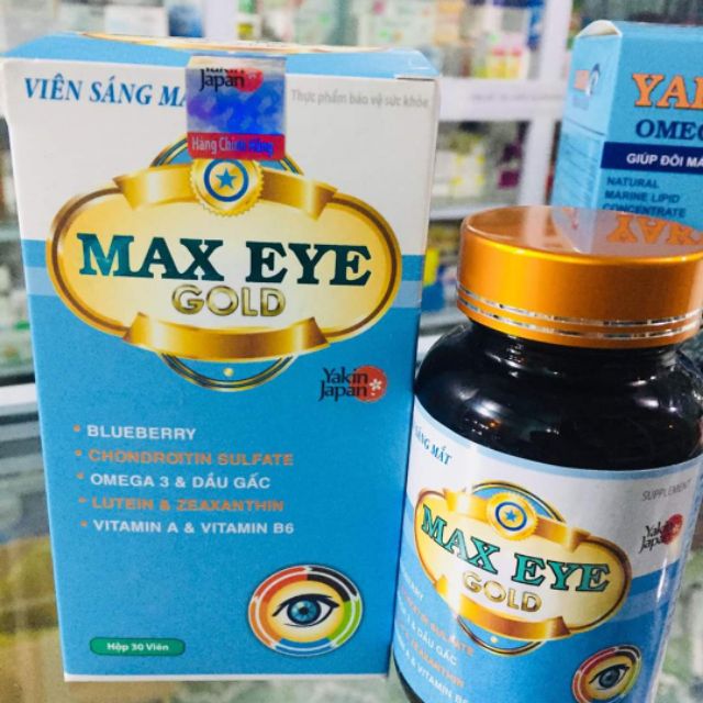 Viên uống bổ mắt Max eye gold