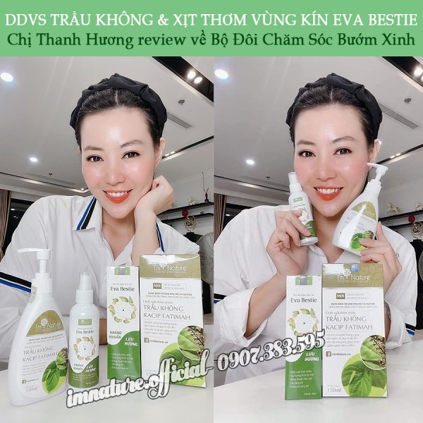 Dung Dịch Vệ Sinh Phụ Nữ Trầu Không I'm Nature Kacip Fatimah 150ml Chính Hãng