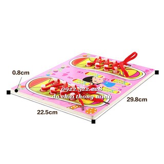 BẢNG BUỘC DÂY GIẦY LOẠI TO
