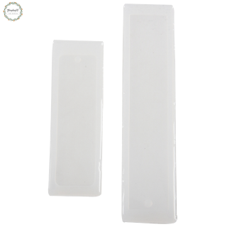 Bộ 2 Khuôn Đánh Dấu Sách Bằng Silicon Hình Chữ Nhật