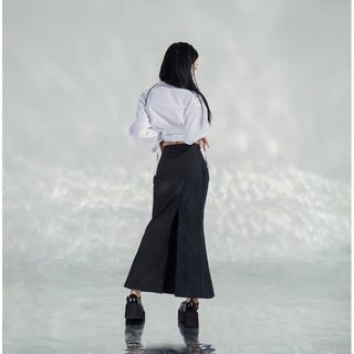 CHÂN VÁY LINEN PHỐI REN