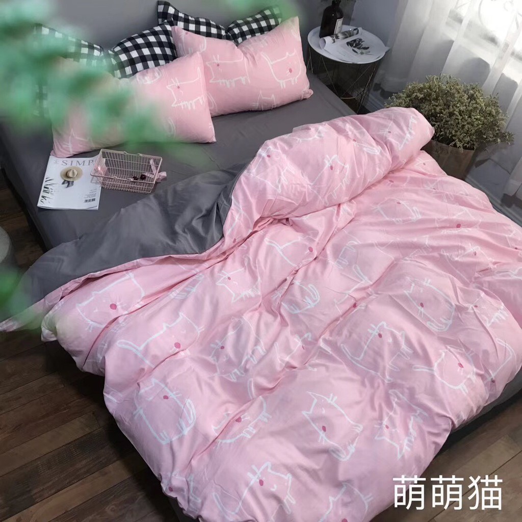 [FREESHIP 50K] Combo Vỏ Chăn Ga Gối Đũi Muji Loại 1