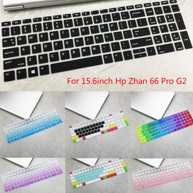 Miếng Dán Bàn Phím Silicon Mềm Siêu Mỏng Cho Laptop 15.6inch Hp Zhan 66 Pro G2
