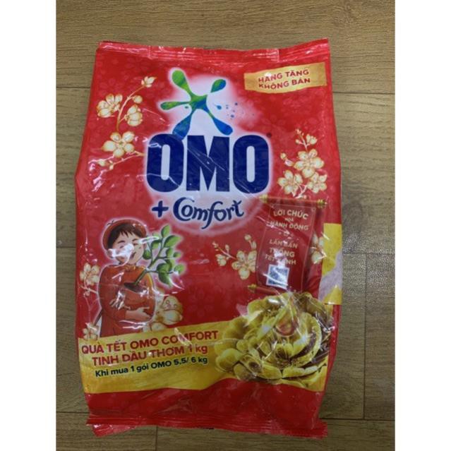 Bột Giặt OMO Comfort Tinh Dầu Thơm Cửa Trước 1kg