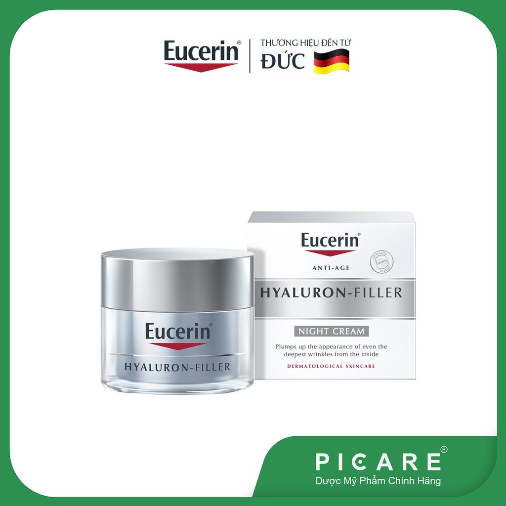 Kem ngăn ngừa lão hóa ban đêm Eucerin Hyaluron Filler Night Cream 50ml - 63486