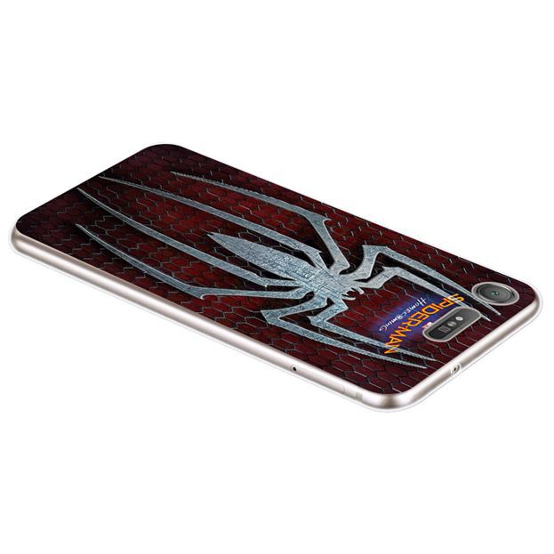 Ốp điện thoại nhựa mềm in hoạt hình Spiderman chống va đập Sony C3 XZ XZ1 XZ2 XZ3 XZ4 Z3 M4 Z5 Compact Mini Premium