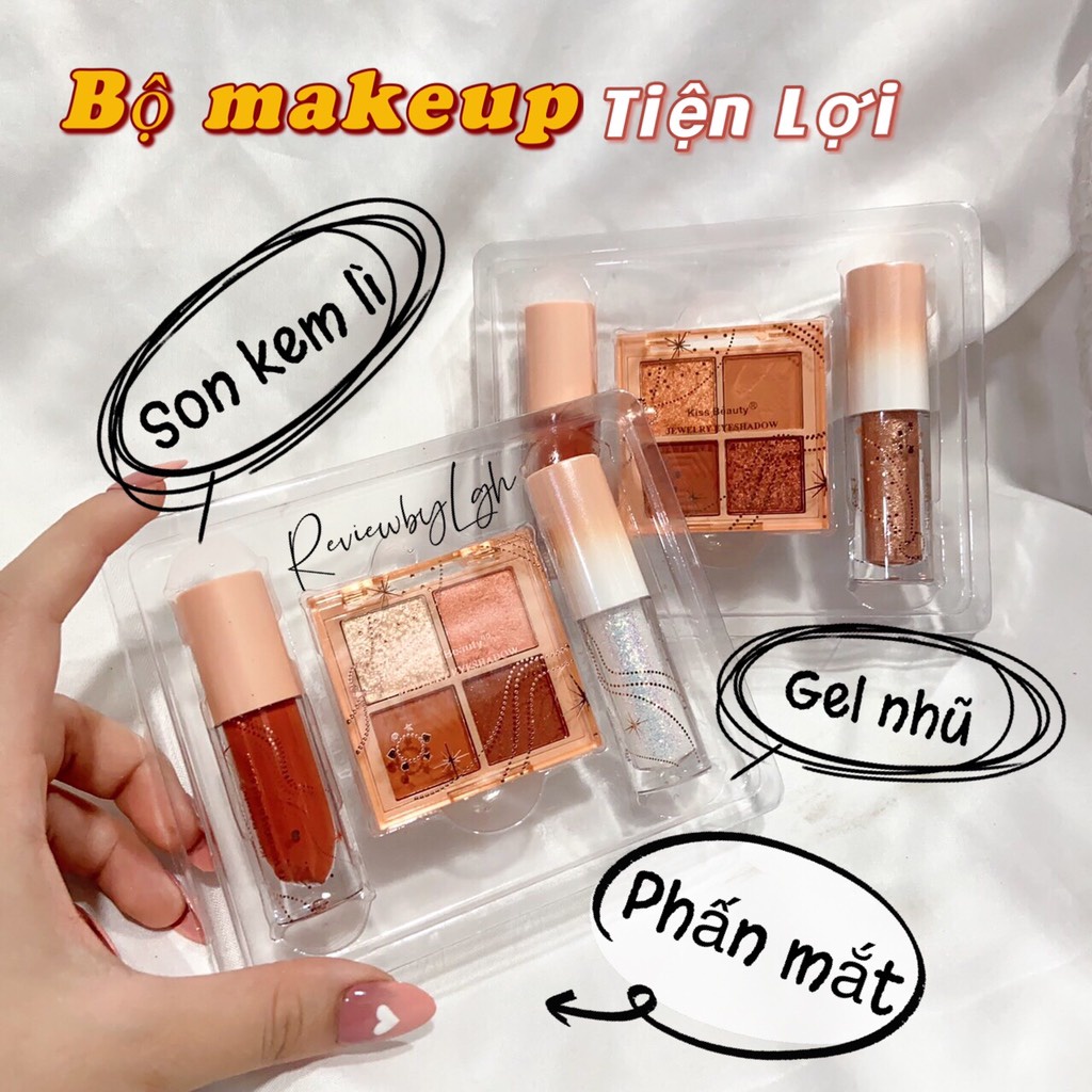 SET MAKEUP 3 MÓN HOLOGRAM KISSBEAUTY THÁI LAN | BigBuy360 - bigbuy360.vn