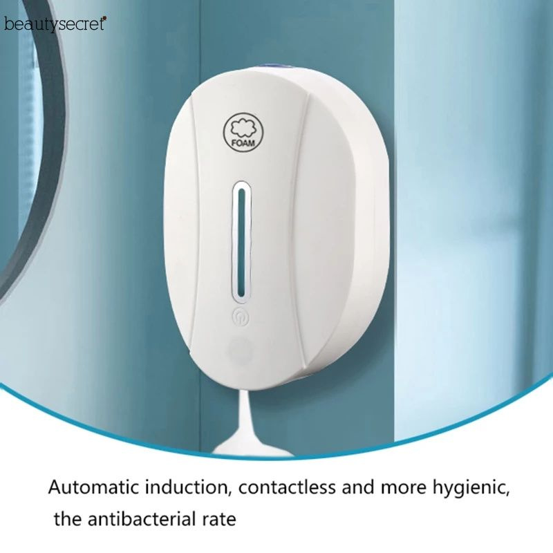 Máy lấy xà bông, xà phòng nước rửa tay tự động cảm ứng tiệm cận Intelligent Automatic Liquid Soap Dispenser Induction Foaming Hand Washing Device Kitchen Bathroom 550ml Rechargeable Dispenser Automatic / Soap Dispenser /Gel -beauty