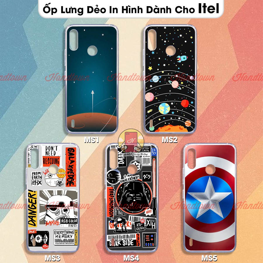 Ốp Lưng TPU Silicon Dẻo Itel S15 S15 Pro S11 S31 A33 A32F P15 Plus P32 P33 P33 Plus Trong Suốt và Đen HT1803