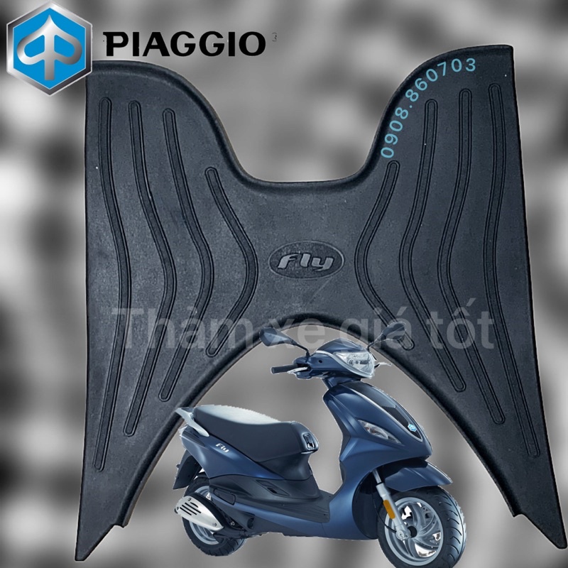 Thảm lót sàn xe Piaggio Fly 125cc, thảm xe Fly 125, Fly đời đầu