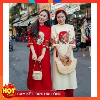 [Mẫu Mới Nhất] Áo Dài Cát Tường Siêu Xinh