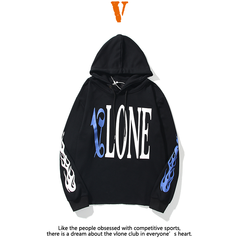 Áo Hoodie in họa tiết hcuwx Vlone thời trang sành điệu cho nam và nữ