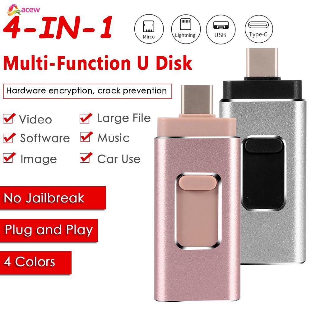 Usb 128gb 3.0 đa năng 4 trong 1 usb/ flashdrive/ iflashdrive/ pendrive
