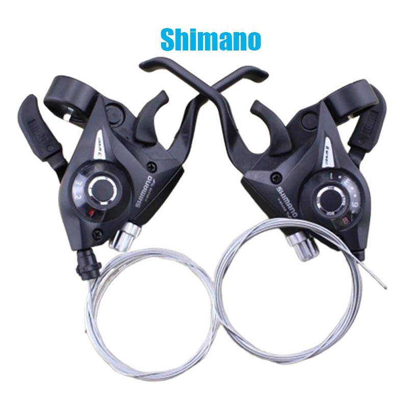 Tay Nắm Cần Số Xe Đạp Leo Núi EF51-8 3x8 Bằng Hợp Kim Nhôm Tiện Dụng