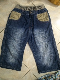Freeship 99k TQ_Set quần jean trẻ em