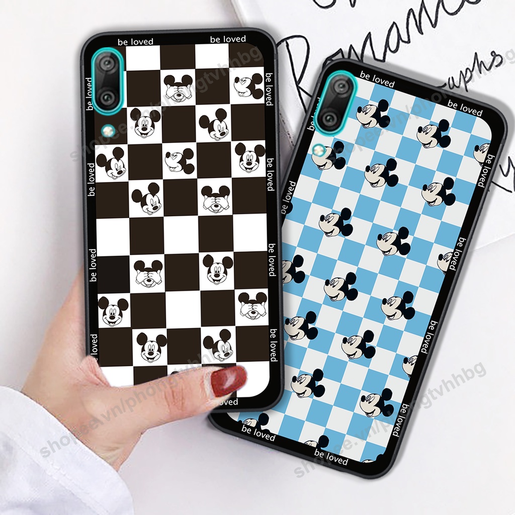 Ốp lưng Huawei Y7 Pro 2019 trái tim mẫu đẹp cute trái tim caro cực hot
