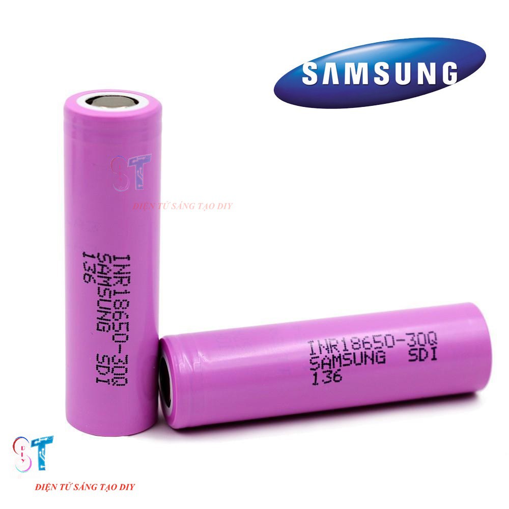 Pin Samsung 18650 30Q 3000mAh Dòng Xả 20A Chính Hãng