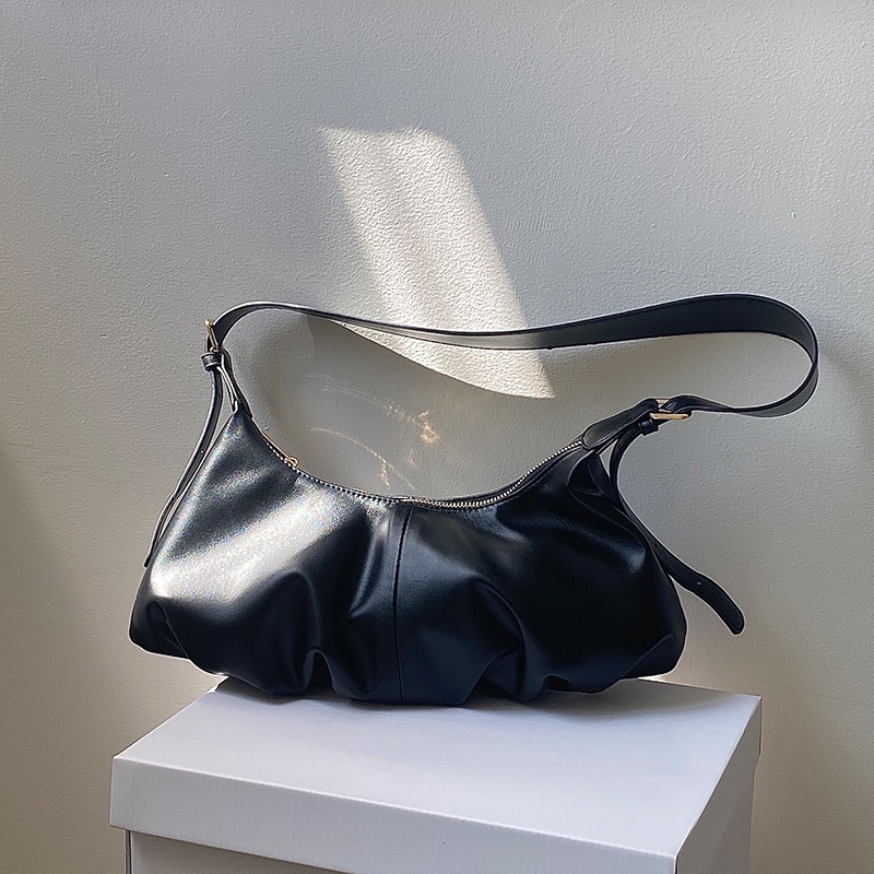 Túi đeo chéo vai mềm đơn giản phong cách retro cho nữ