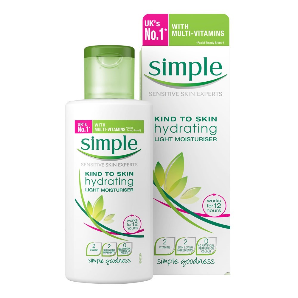 Kem dưỡng Simple Kind To Skin Hydrating Light Moisteriser