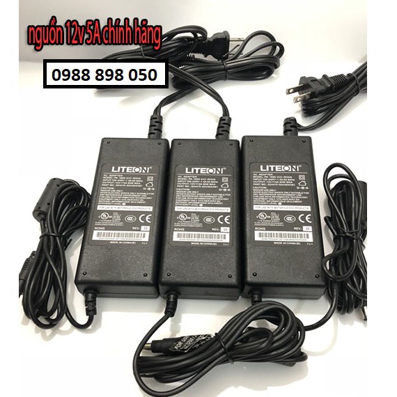 NGUỒN 12V 5a CHO MÁY bơm PHUN SƯƠNG