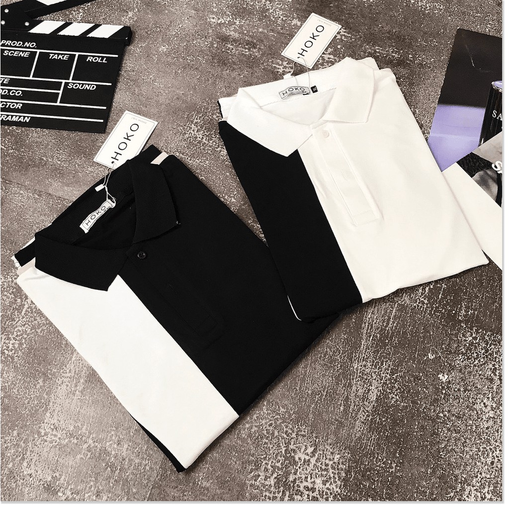 Áo thun trụ phối NEW SỌC TRẮNG ĐEN CỰC ĐẸP , HOT PHONG CÁCH HÀN KOKO MI FASHION